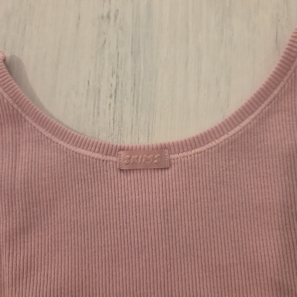 SKIMS!! Soft Lounge Halite Pink Cropped Tank Top- SOLD OUT COLOR & STYLE!! - Picture 5 of 7